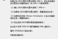 AMD-V虚拟化技术开启方法-渤海琴师
